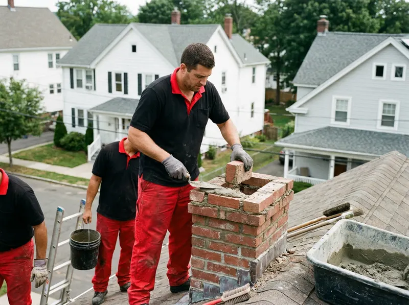 Chimney Masonry & Rebuild in New Britain, CT